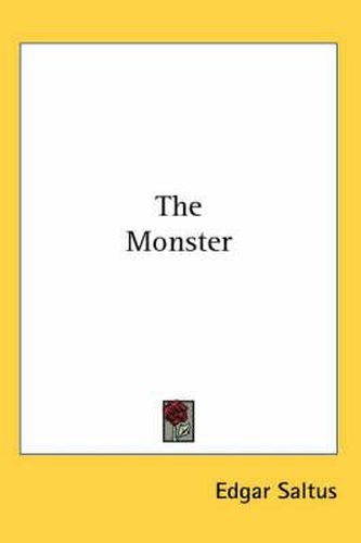Cover image for The Monster