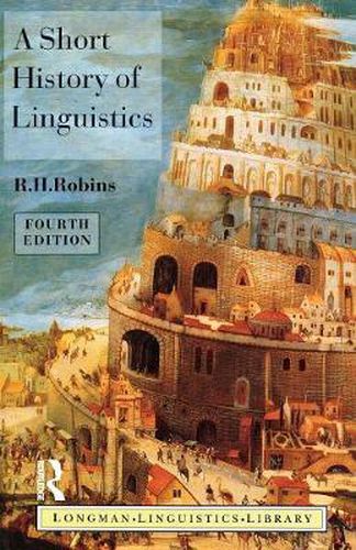 Cover image for A Short History of Linguistics