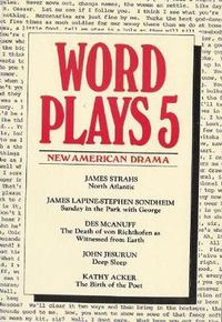 Cover image for Wordplays Five: New American Drama