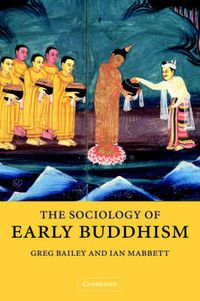 Cover image for The Sociology of Early Buddhism