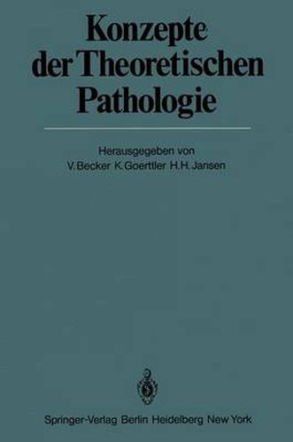 Konzepte der Theoretischen Pathologie