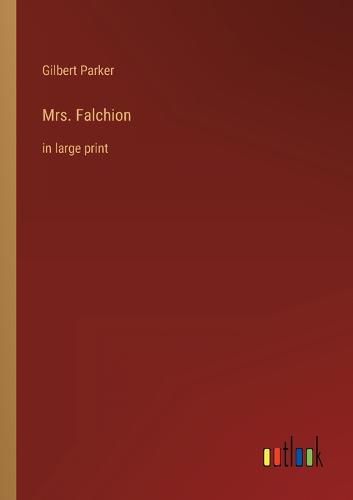 Cover image for Mrs. Falchion