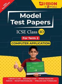 Cover image for ICSE Model Test Papers For Class X Computer Applications Prep Up with Gibbon Publishing by EduGorilla