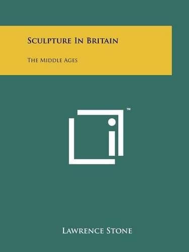 Cover image for Sculpture in Britain: The Middle Ages