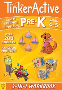 Cover image for Tinkeractive Workbooks: Pre-K Bind-Up: Math, Science, English Language Arts