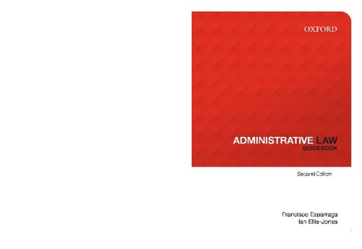 Cover image for Administration Law Guidebook