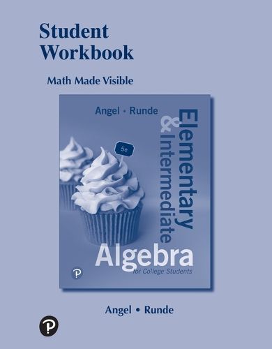 Cover image for Student Workbook for Elementary and Intermediate Algebra for College Students