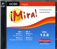 Cover image for Mira AQA/OCR GCSE Spanish Higher Audio CD Pack