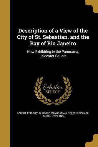 Cover image for Description of a View of the City of St. Sebastian, and the Bay of Rio Janeiro