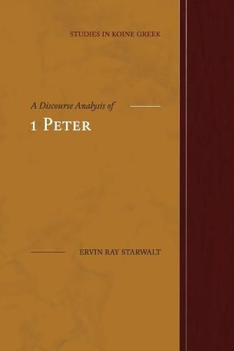 Cover image for A Discourse Analysis of 1 Peter