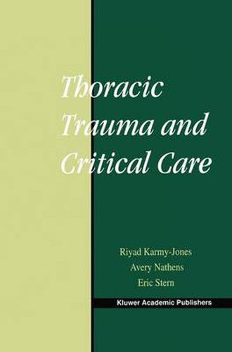 Cover image for Thoracic Trauma and Critical Care