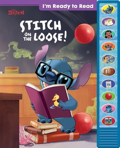 Cover image for Disney Stitch: I'm Ready to Read Stitch on the Loose! Sound Book