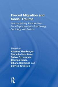 Cover image for Forced Migration and Social Trauma: Interdisciplinary Perspectives from Psychoanalysis, Psychology, Sociology and Politics