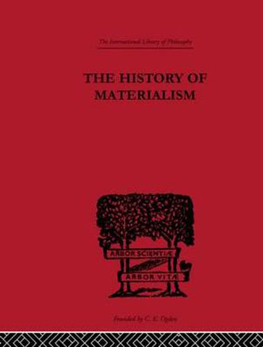 Cover image for The History of Materialism