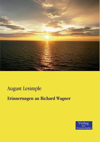 Cover image for Erinnerungen an Richard Wagner