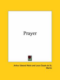 Cover image for Prayer