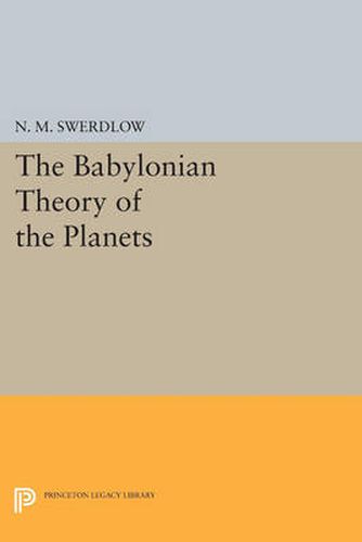Cover image for The Babylonian Theory of the Planets