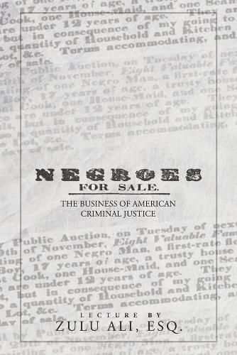 Cover image for NEGROES FOR SALE