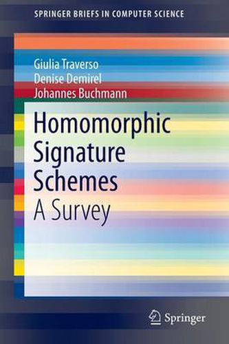 Cover image for Homomorphic Signature Schemes: A Survey