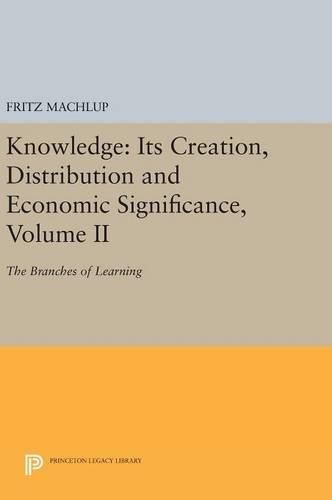 Cover image for Knowledge: Its Creation, Distribution and Economic Significance, Volume II: The Branches of Learning