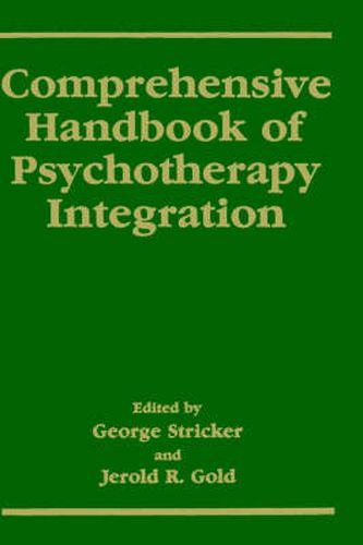 Cover image for Comprehensive Handbook of Psychotherapy Integration