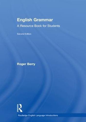 Cover image for English Grammar: A resource book for students