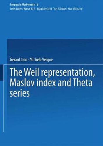 Cover image for The Weil representation, Maslov index and Theta series