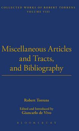 Cover image for Miscellaneous Articles and Tracts and Bibliography