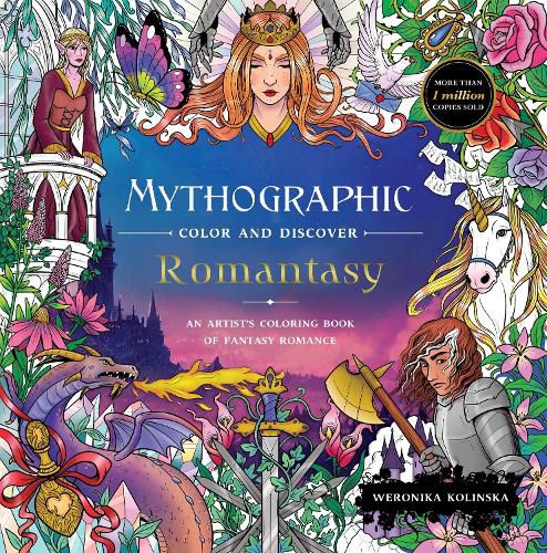 Cover image for Mythographic Color and Discover: Romantasy