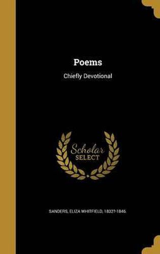 Cover image for Poems: Chiefly Devotional