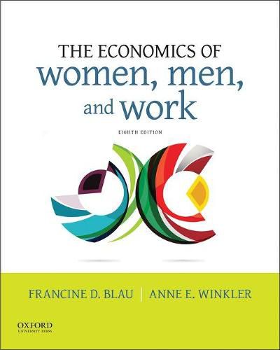 Cover image for The Economics of Women, Men, and Work