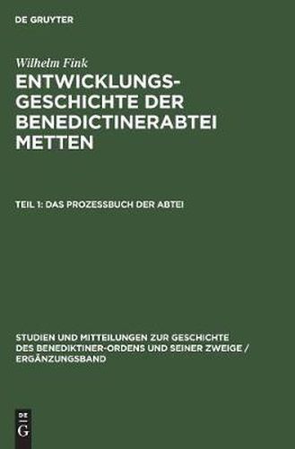 Cover image for Das Professbuch Der Abtei