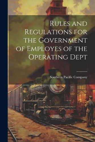 Cover image for Rules and Regulations for the Government of Employes of the Operating Dept