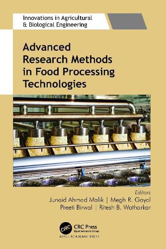Cover image for Advanced Research Methods in Food Processing Technologies