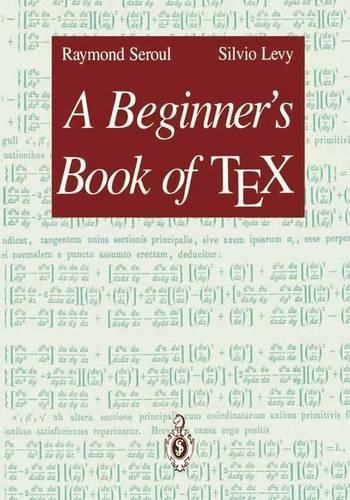 Cover image for A Beginner's Book of TEX