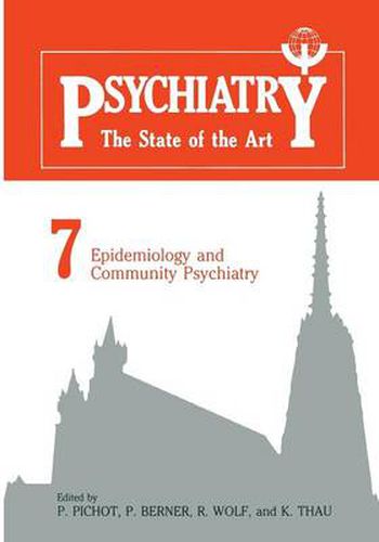 Cover image for Epidemiology and Community Psychiatry