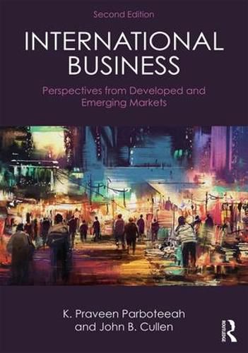 Cover image for International Business: Perspectives from developed and emerging markets