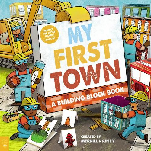 Cover image for My First Town: A Building Block Book