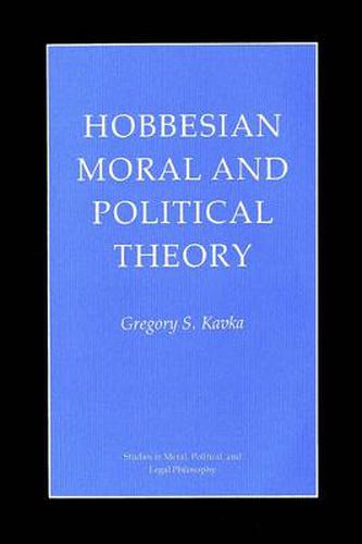 Cover image for Hobbesian Moral and Political Theory