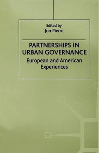 Cover image for Partnerships in Urban Governance: European and American Experiences