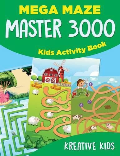 Mega Maze Master 3000: Kids Activity Book