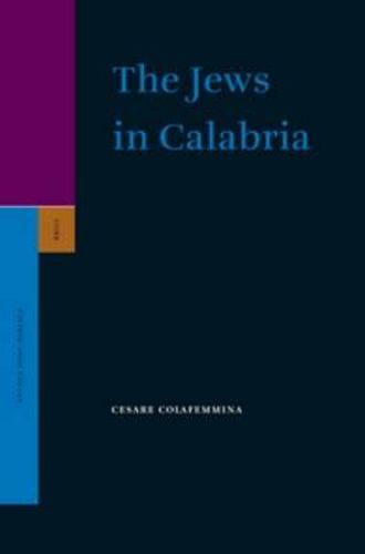 Cover image for The Jews in Calabria