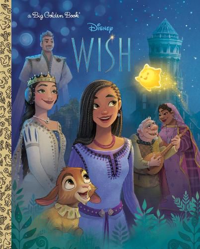 Cover image for Disney Wish Big Golden Book