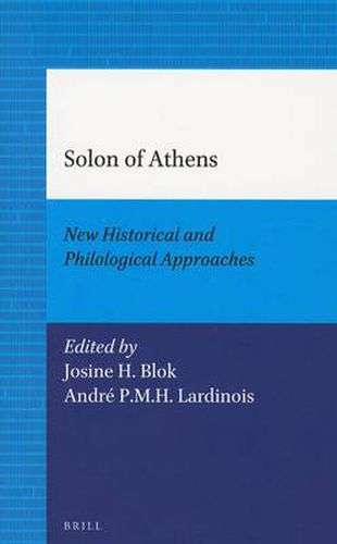 Cover image for Solon of Athens: New Historical and Philological Approaches