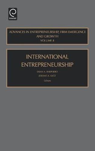 Cover image for International Entrepreneurship