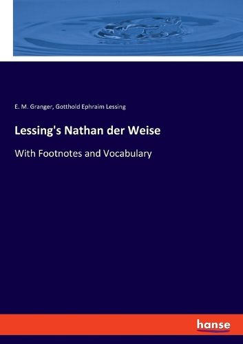 Cover image for Lessing's Nathan der Weise
