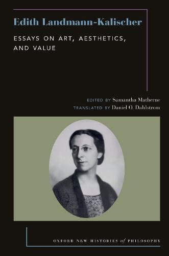 Cover image for Edith Landmann-Kalischer