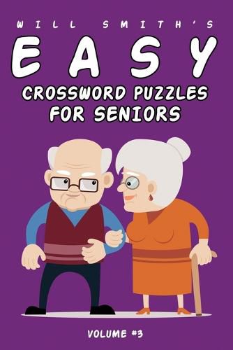 Cover image for Will Smith Easy Crossword Puzzle For Seniors - Volume 3