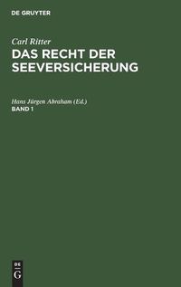 Cover image for Das Recht der Seeversicherung