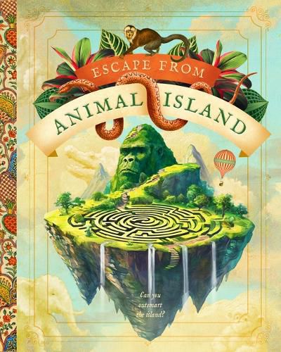 Cover image for Escape from Animal Island Puzzle Book